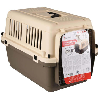Flamingo Nomad Transport Box Taupe - Taupe SMALL